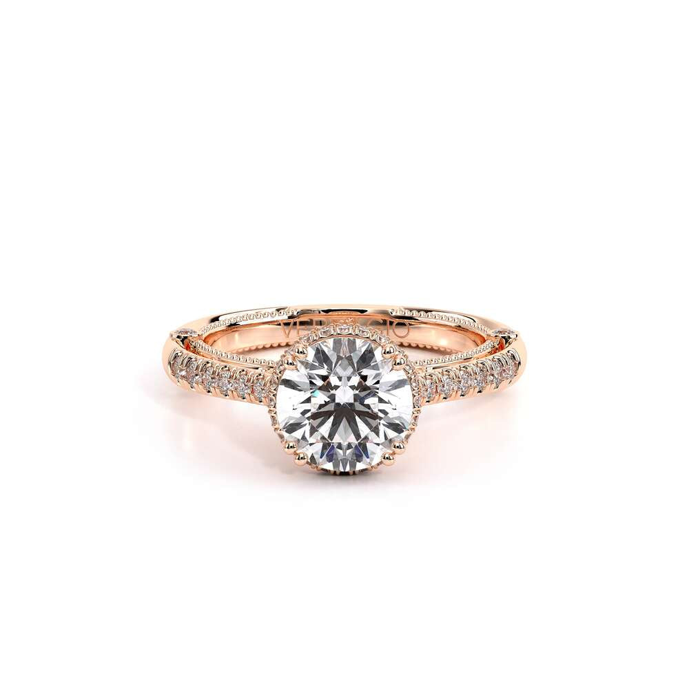 Venetian-5081r-14k Rose Gold Round