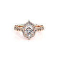 Venetian-5083ov-18k Rose Gold Oval
