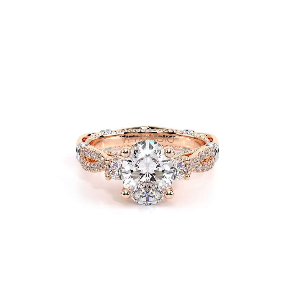 Parisian-129ov-14k Rose Gold Oval