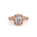 Insignia-7087ov-14k Rose Gold Oval