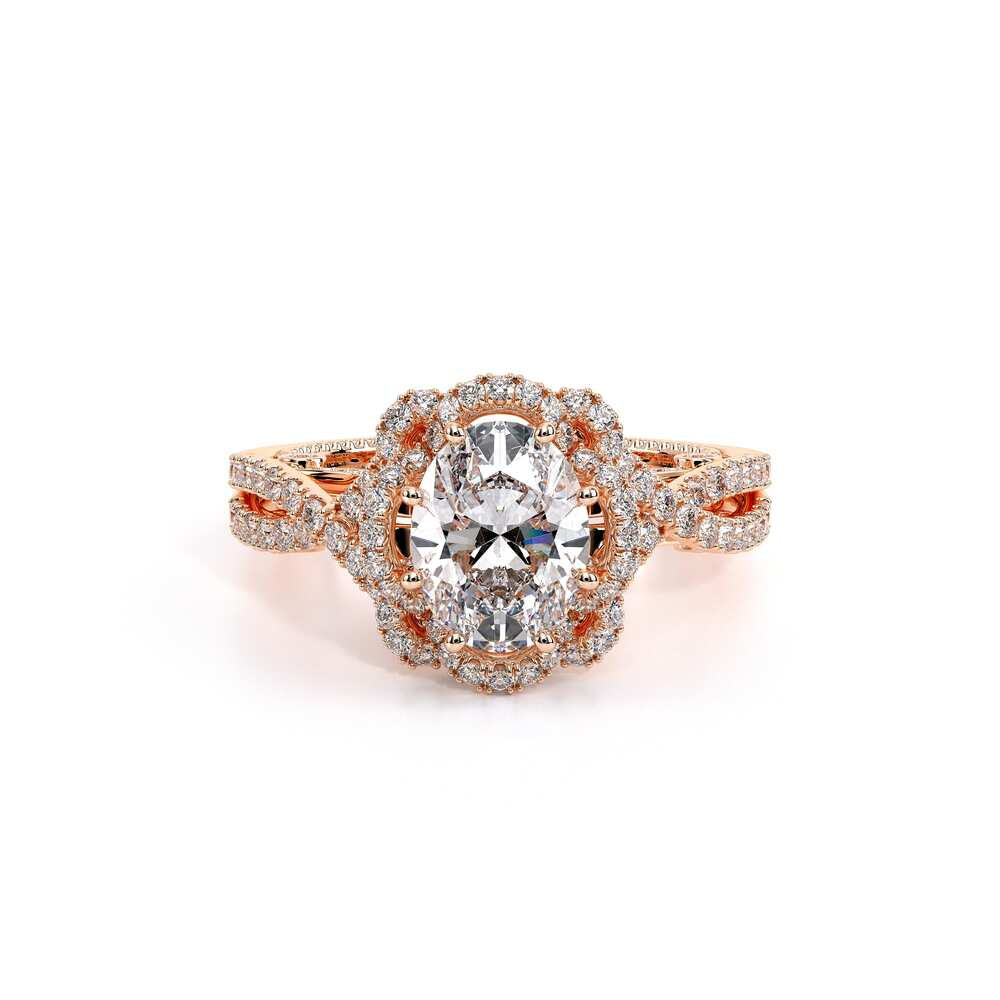 Insignia-7087ov-14k Rose Gold Oval