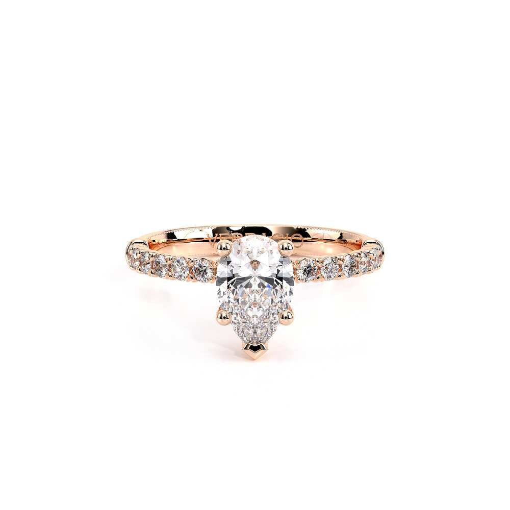 Renaissance-950PEAR20-14K Rose Gold Pear