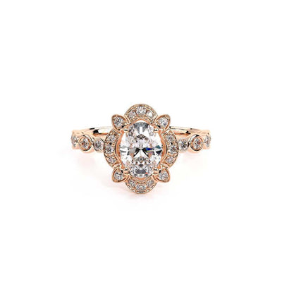 Renaissance-977ov-18k Rose Gold Oval