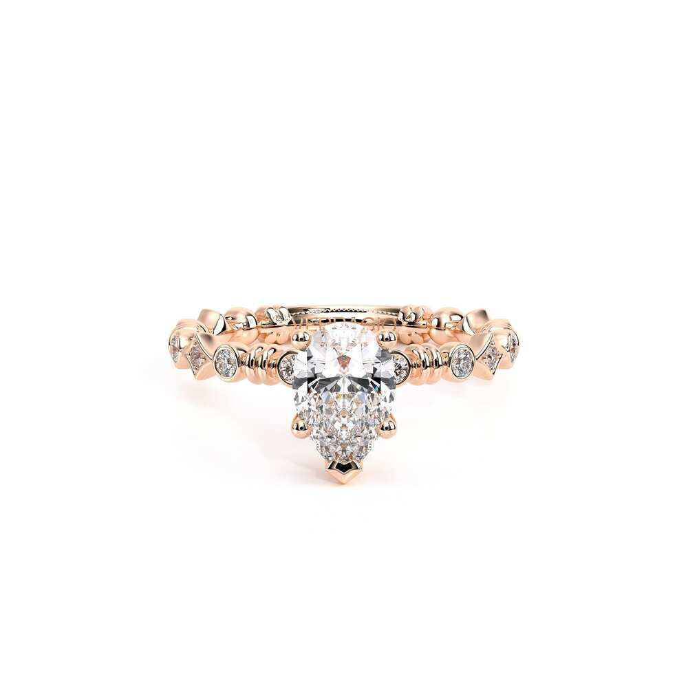 Renaissance-973-Pear-18k Rose Gold Pear