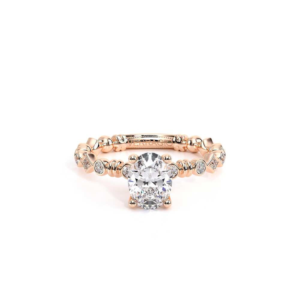 Renaissance-973-Ov-18k Rose Gold Oval