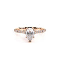 Renaissance-955PEAR17-18K Rose Gold Pear