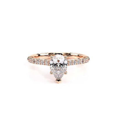 Renaissance-955PEAR17-18K Rose Gold Pear