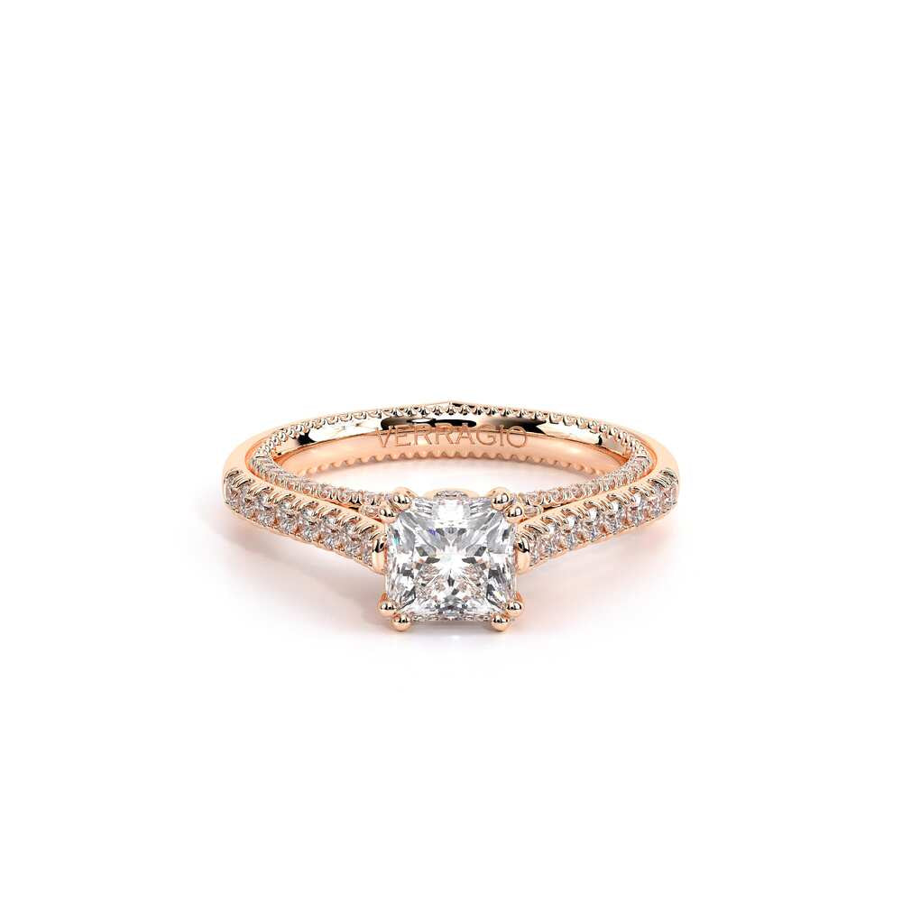 Couture-0452p-14k Rose Gold Princess