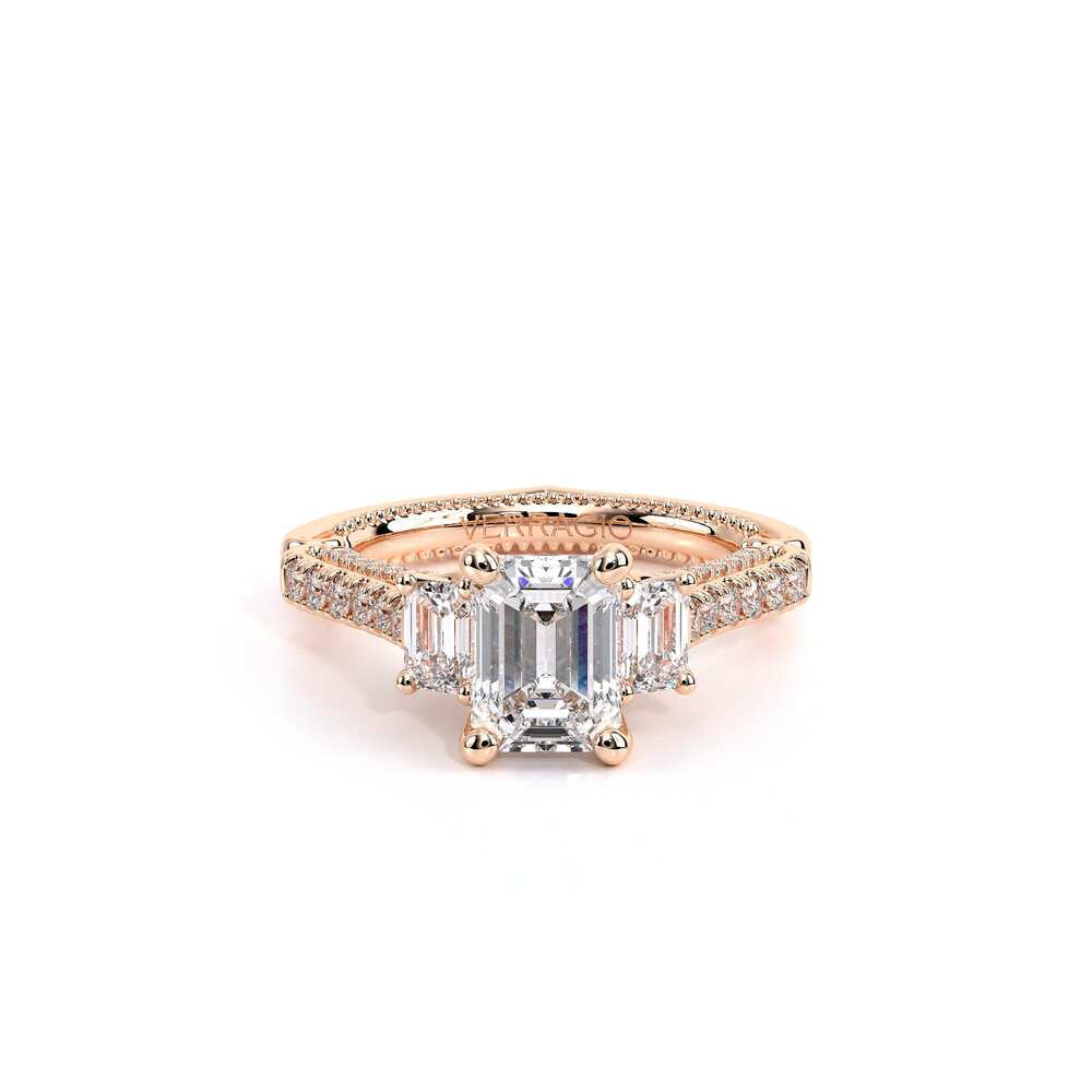Couture-0470em-14k Rose Gold Emerald