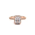 Renaissance-Sld302-Xem-18k Rose Gold Emerald