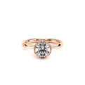 Renaissance-Sol302-Xr-14k Rose Gold Round