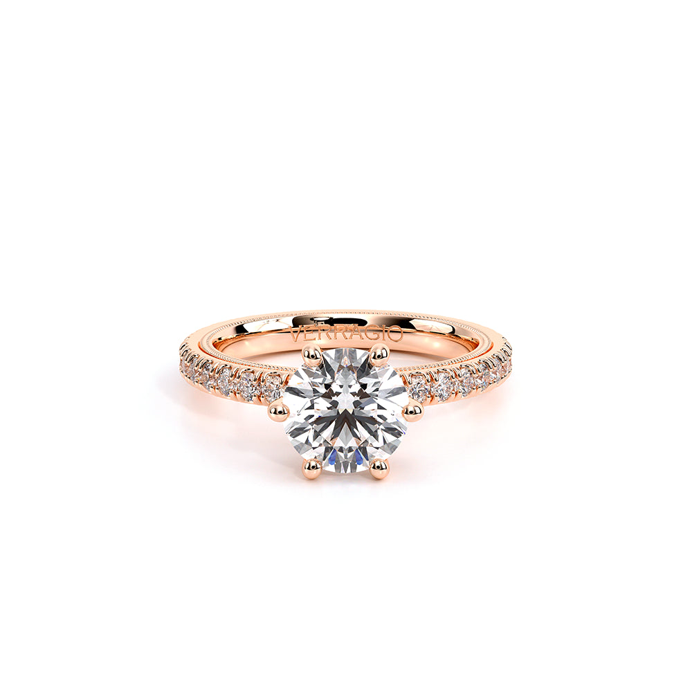 Tradition-180r6-14k Rose Gold Round