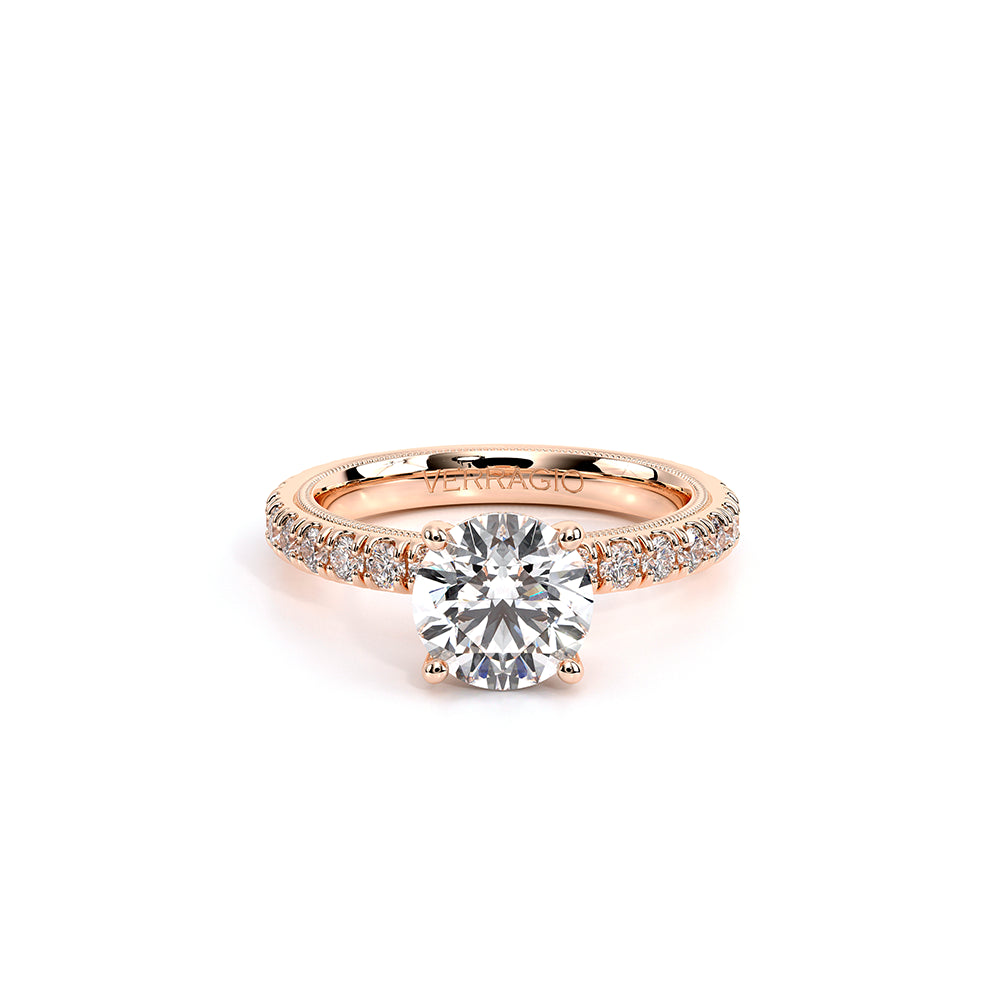 Tradition-210DBR-18K Rose Gold Round