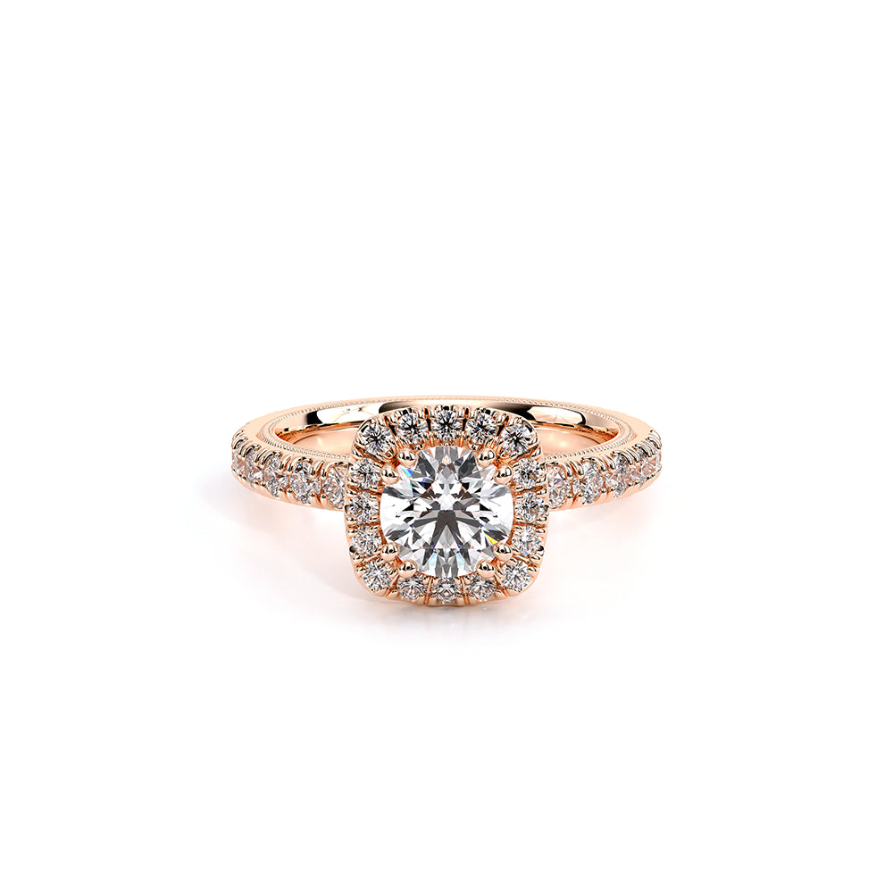Tradition-210hcu-14k Rose Gold Cushion