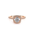 Tradition-120hcu-14k Rose Gold Cushion