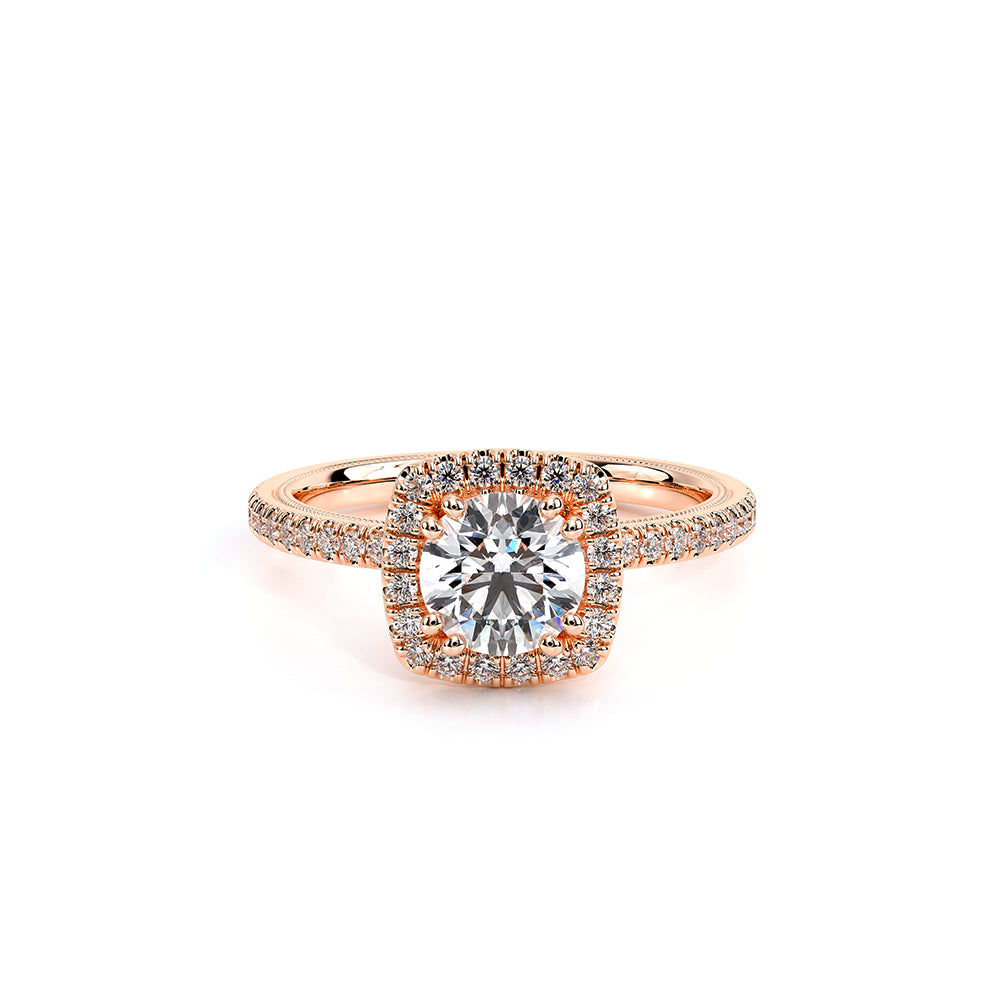 Tradition-120hcu-14k Rose Gold Cushion