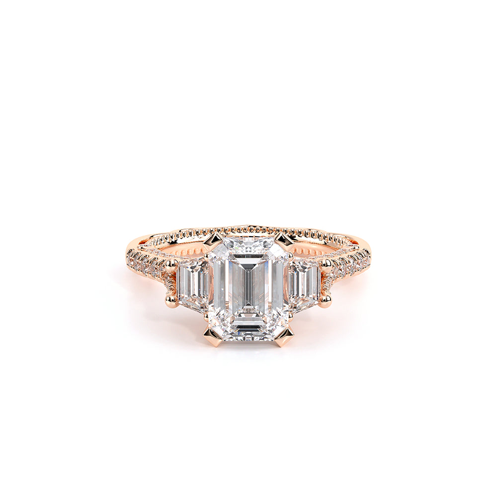 Venetian-5086em-14k Rose Gold Emerald