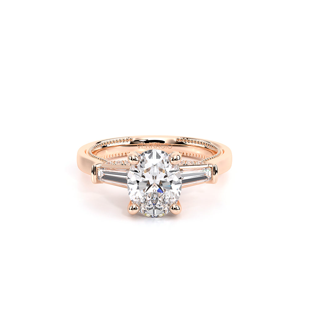 Renaissance-991OV-S-14K Rose Gold Oval