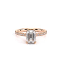 Renaissance-992EM13-14K Rose Gold Emerald