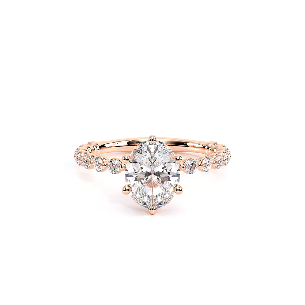 Renaissance-989OV20-18K Rose Gold Oval