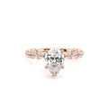 Renaissance-989PS25-18K Rose Gold Pear