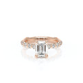 Vanguard-2201EM-18K Rose Gold Emerald