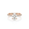 Vanguard-2201OV-14K Rose Gold Oval