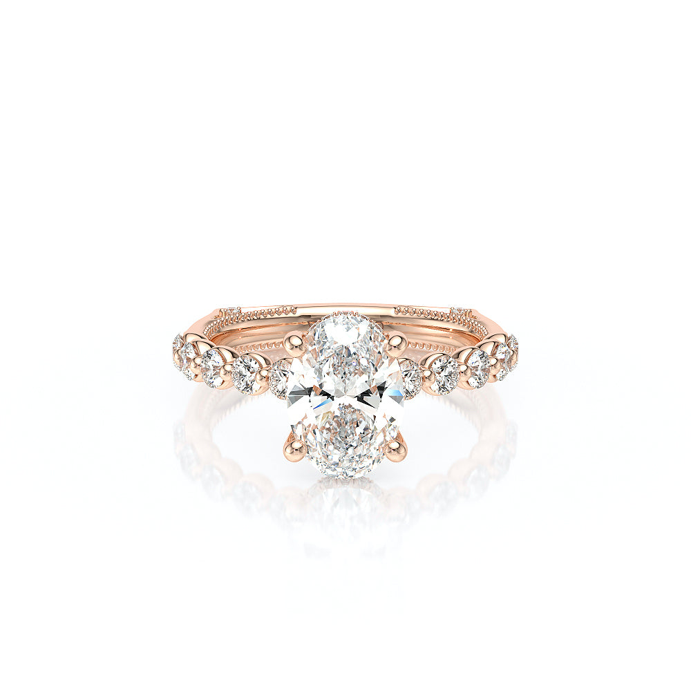 Vanguard-2201OV-18K Rose Gold Oval