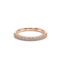 Renaissance-986W-14K Rose Gold Pear