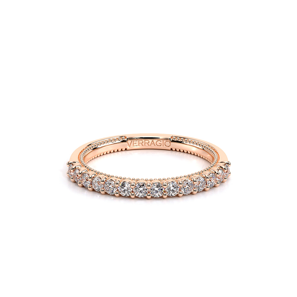 Renaissance-986W-18K Rose Gold Pear