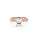 Vanguard-2201R-14K Rose Gold Round