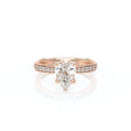 Vanguard-2203PS-18K Rose Gold Pear