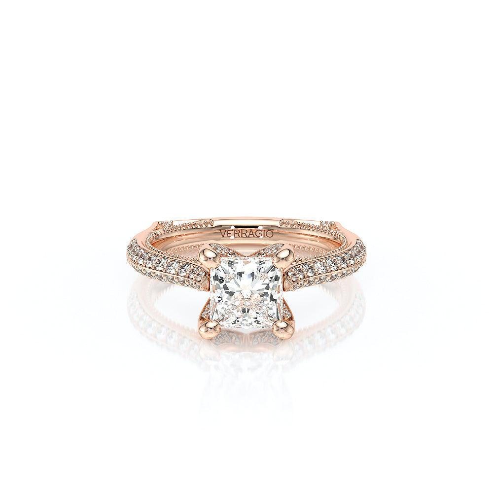 Vanguard-2204P-18K Rose Gold Princess