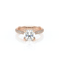 Vanguard-2204R-14K Rose Gold Round
