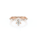 Vanguard-2205ps-14k Rose Gold Pear