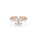 Vanguard-2206OV-14K Rose Gold Oval