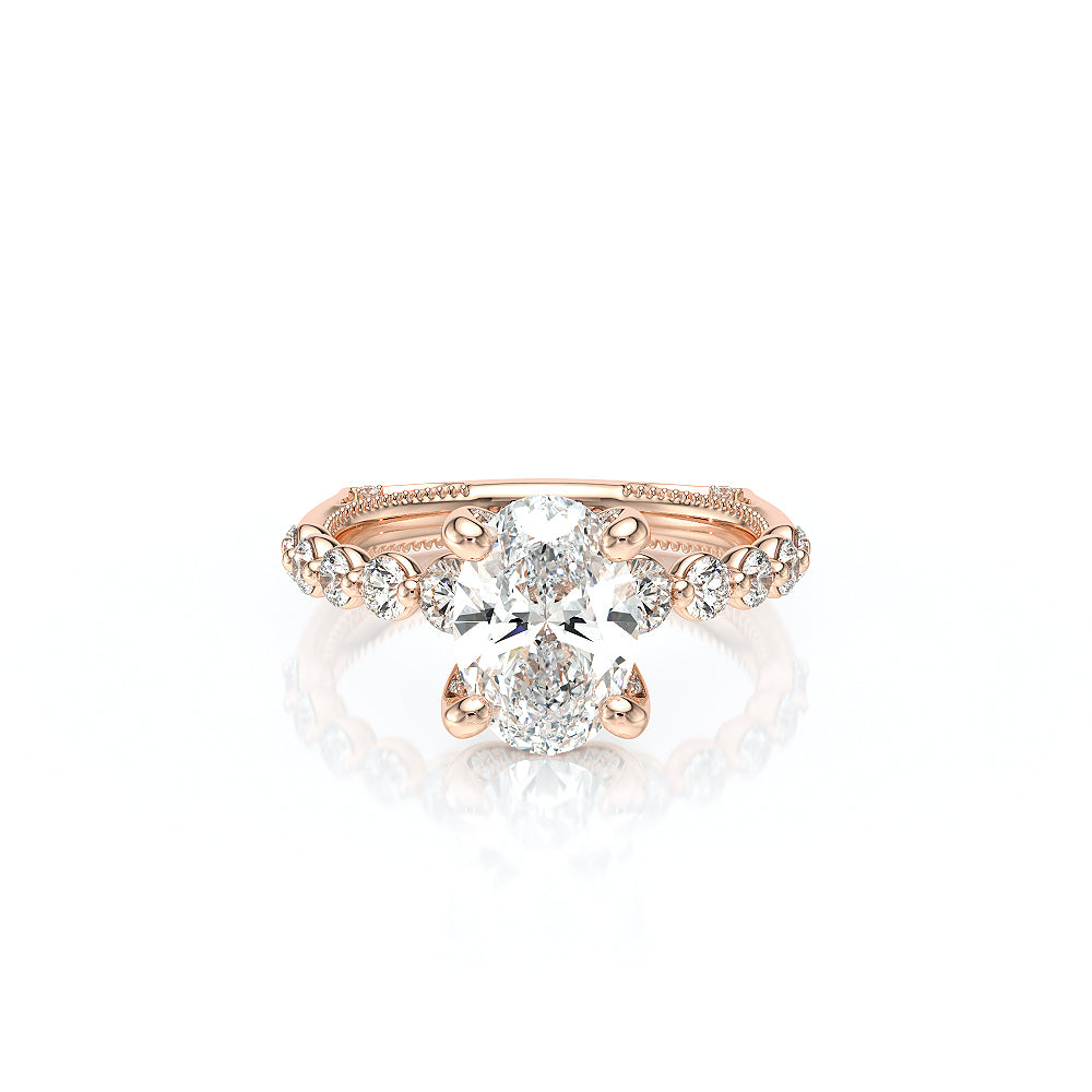 Vanguard-2206OV-18K Rose Gold Oval