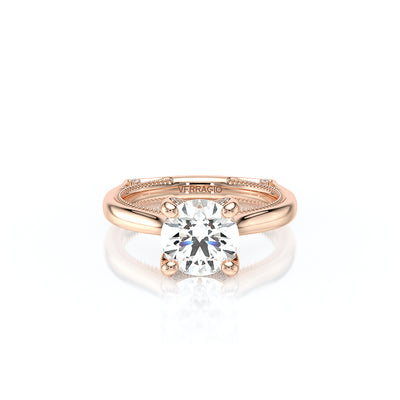 Vanguard-2207r-S-18k Rose Gold Round