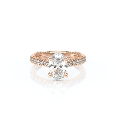 Vanguard-2208OV-18K Rose Gold Oval