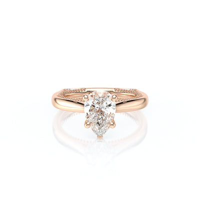 Vanguard-2208ps-S-18k Rose Gold Pear