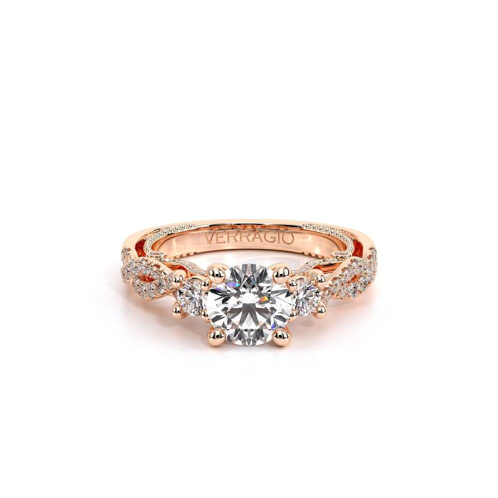 Insignia-7074r-14k Rose Gold Round