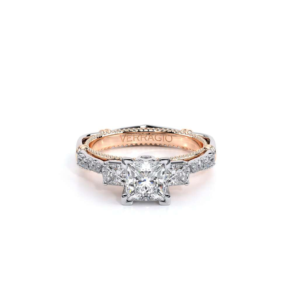 Parisian-124p-14k Two Tone Princess