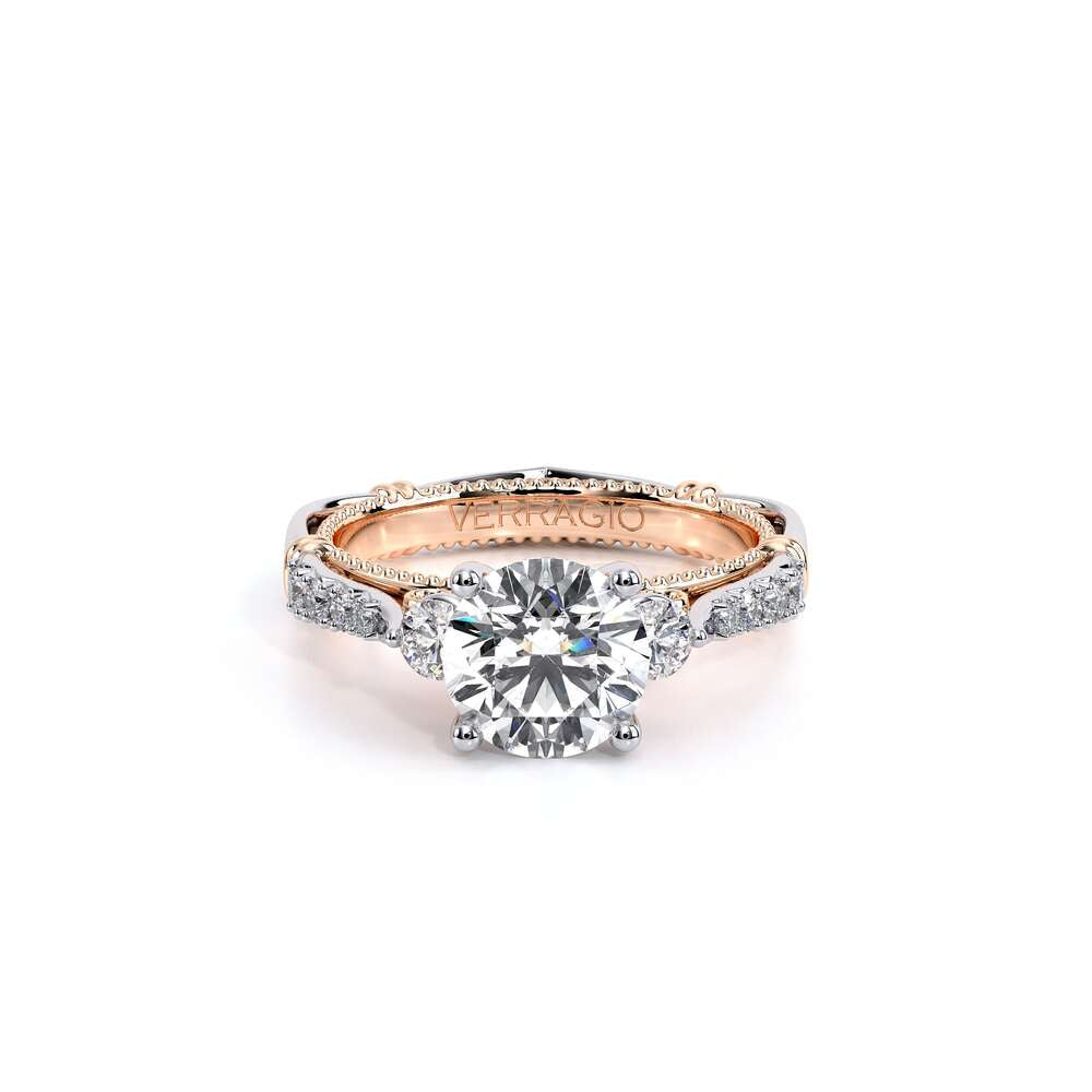 Parisian-124r-14k Two Tone Round