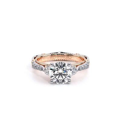 Parisian-124r-18k Two Tone Round