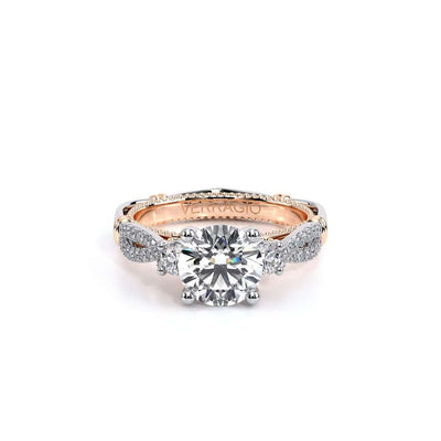 Parisian-129r-18k Two Tone Round