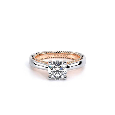 Venetian-5047r-14k Two Tone Round