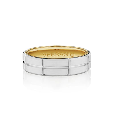 Vw 6026 14K Two Tone White Gold Yellow Gold