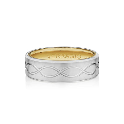Vw 7013 14K Two Tone White Gold Yellow Gold