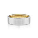 Vw 7014 14K Two Tone White Gold Yellow Gold
