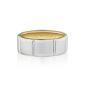 Vw 8106 14K Two Tone White Gold Yellow Gold